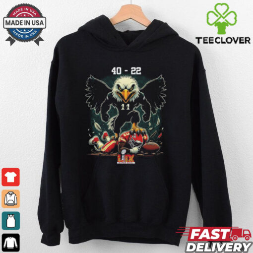 Philadelphia Eagles Defeat Kansas City Chiefs Shirt Super Bowl LIX 2025