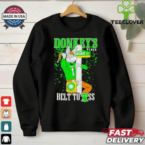Philadelphia Eagles Donkey’s place belt to ass shirt