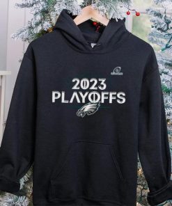 Philadelphia Eagles Fanatics Branded Heather Charcoal 2023 NFL Playoffs Shirt