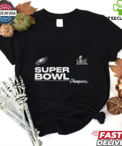 Philadelphia Eagles Fanatics Super Bowl LIX Champions Big & Tall Roster Autograph Signing T Shirt