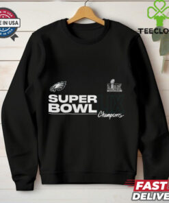 Philadelphia Eagles Fanatics Super Bowl LIX Champions Big & Tall Roster Autograph Signing T Shirt