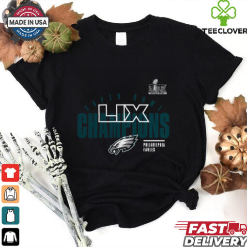 Philadelphia Eagles Fanatics Super Bowl LIX Champions Legacy Iconic Victory T Shirt
