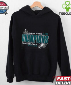 Philadelphia Eagles Fanatics Super Bowl LIX Champions Under The Lights Shirt
