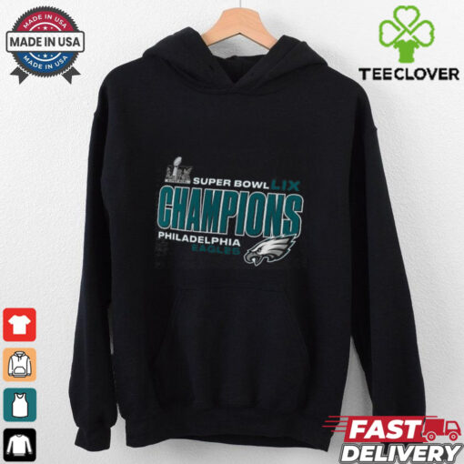 Philadelphia Eagles Fanatics Super Bowl LIX Champions Under The Lights Shirt