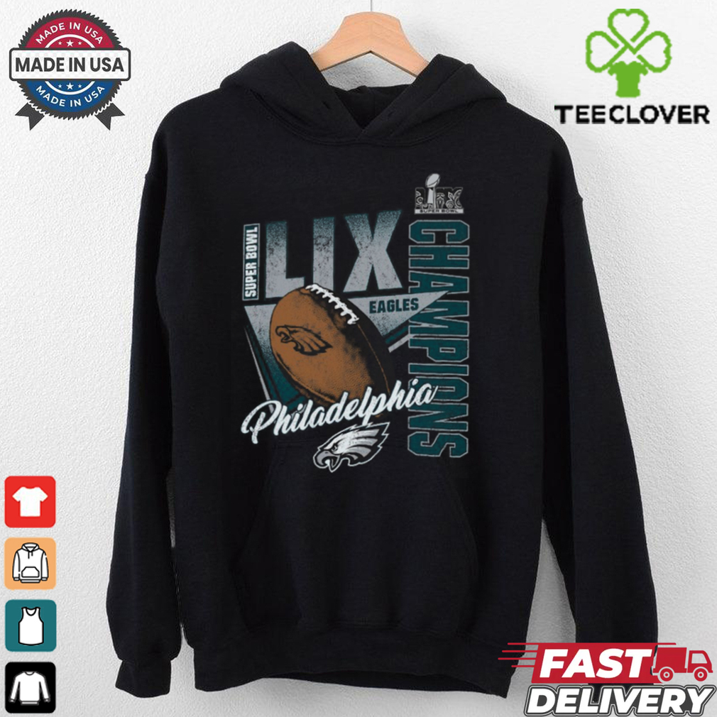 Philadelphia Eagles Fanatics Youth Super Bowl LIX Champions Own the Moment Tri Blend T Shirt Philadelphia Eagles Fanatics Youth Super Bowl LIX Champions Own the Moment Tri Blend T Shirt