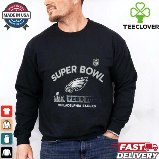 Philadelphia Eagles Feb 9 2025 Super Bowl LIX Team Logo T Shirts