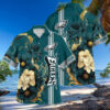 Philadelphia Eagles Floral Logo Hawaiian Shirt