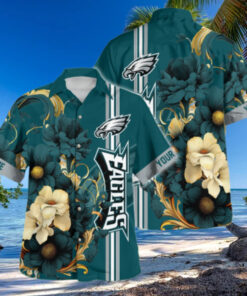 Philadelphia Eagles Floral Glory Hawaiian Shirt