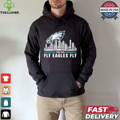 Philadelphia Eagles Fly 1933 2024 Logo City Shirt