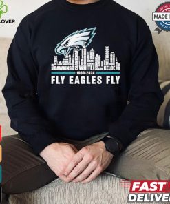 Philadelphia Eagles Fly 1933 2024 Logo City Shirt