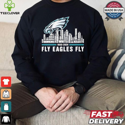 Philadelphia Eagles Fly 1933 2024 Logo City Shirt