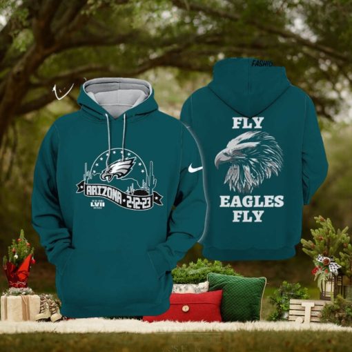 Philadelphia Eagles Fly 2023 All Over Printed Hoodie