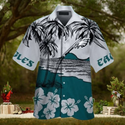 Philadelphia Eagles Football Hawaiian Shirt, Sports Lover Gift, Eagles Lover