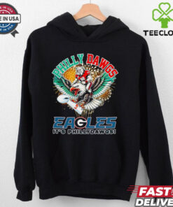Philadelphia Eagles Georgia Bulldogs Philly Dawgs Eagles It’s Phillydawgs shirt