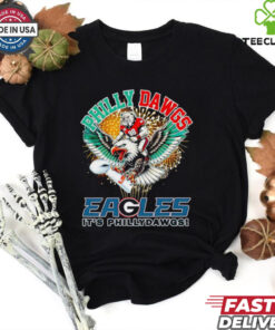 Philadelphia Eagles Georgia Bulldogs Philly Dawgs Eagles It’s Phillydawgs shirt