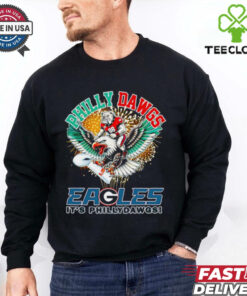 Philadelphia Eagles Georgia Bulldogs Philly Dawgs Eagles It’s Phillydawgs shirt