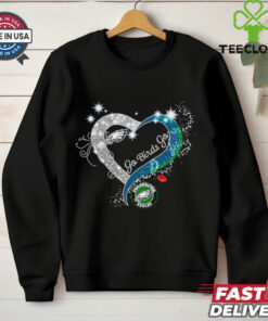 Philadelphia Eagles Go Birds Go heart lights shirt