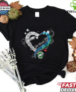 Philadelphia Eagles Go Birds Go heart lights shirt