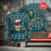 Philadelphia Eagles Grinch Hug Christmas Ugly Sweater