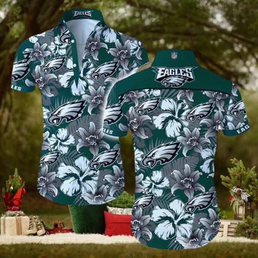 Philadelphia Eagles Hawaiian Aloha Shirt Best Gift For Fans