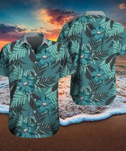 Philadelphia Eagles Hawaiian Tracksuit Floral Outfits Button Shirt Beach Shorts