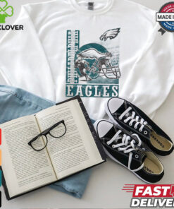 Philadelphia Eagles Helmet Dash T Shirt