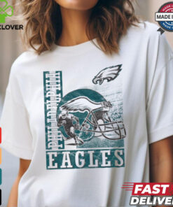 Philadelphia Eagles Helmet Dash T Shirt