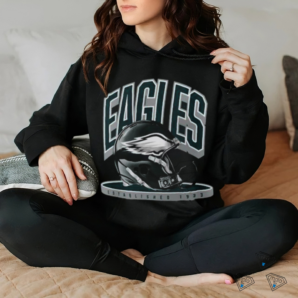 Philadelphia Eagles helmet platform established 1933 shirt, hoodie, sweater  and v-neck t-shirt