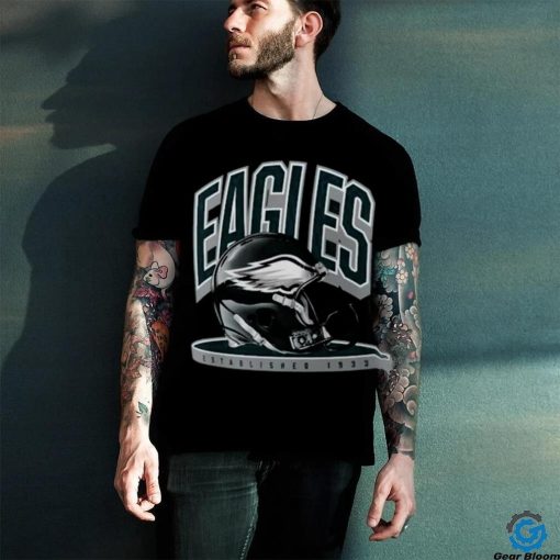 Philadelphia Eagles Helmet Platform T Shirt
