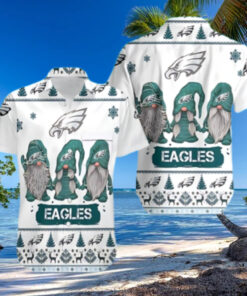 Philadelphia Eagles Holiday Gnome Hawaiian Shirt