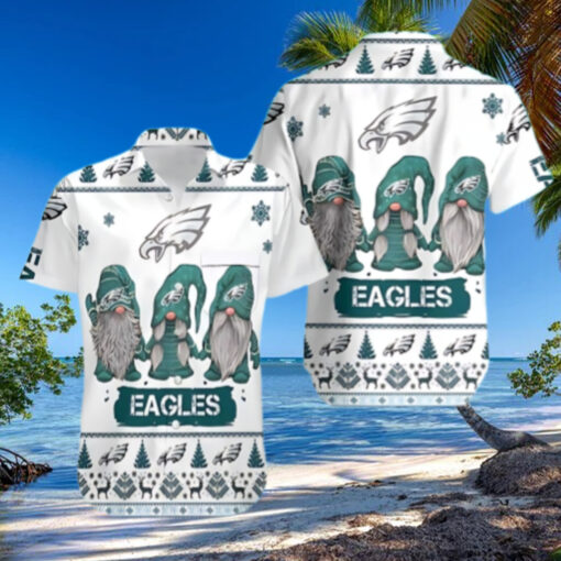 Philadelphia Eagles Holiday Gnome Hawaiian Shirt