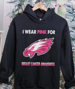 Philadelphia Eagles I Wear Pink For Breast Cancer Awareness Shirt