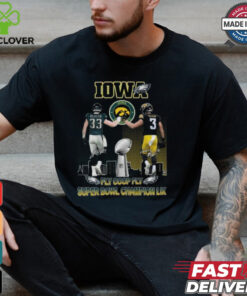 Philadelphia Eagles Iowa Hawkeyes DeJean Fly Coop Fly Super Bowl Champions LIX T Shirt