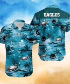 Philadelphia Eagles Island Vibe Aloha Shirt