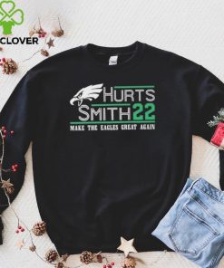 Philadelphia Eagles Jalen Hurts And DeVonta Smith 2022 Make The Eagles Great Again Shirt