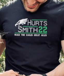 Philadelphia Eagles Jalen Hurts And DeVonta Smith 2022 Make The Eagles Great Again Shirt