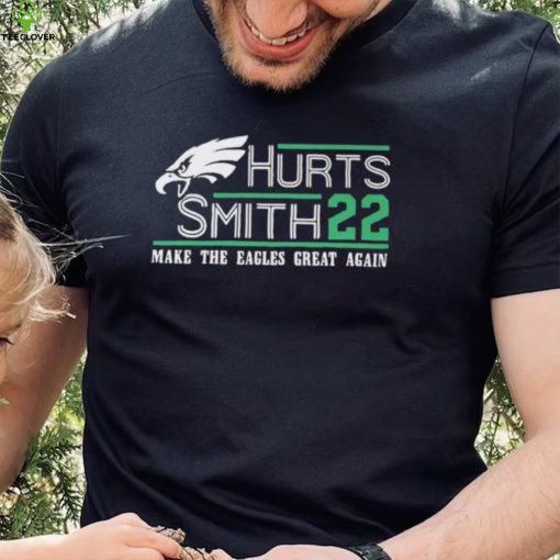 Philadelphia Eagles Jalen Hurts And DeVonta Smith 2022 Make The Eagles Great Again Shirt