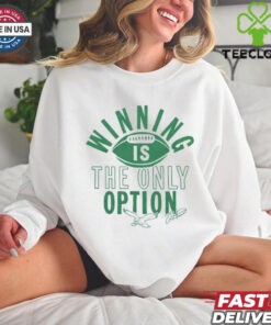 Philadelphia Eagles Jalen Hurts Winning Is The Only Option Shirt