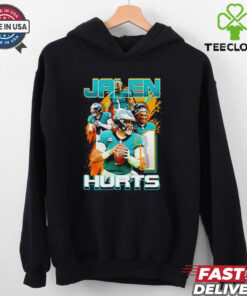 Philadelphia Eagles Jalen Hurts number 1 graphic shirt