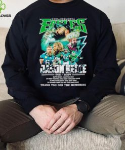 Philadelphia Eagles Jason Kelce 2011 2024 thank you for the memories hoodie, sweater, longsleeve, shirt v-neck, t-shirt