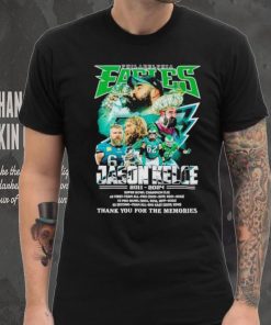 Philadelphia Eagles Jason Kelce 2011 2024 thank you for the memories hoodie, sweater, longsleeve, shirt v-neck, t-shirt