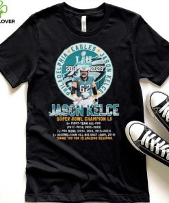 Philadelphia Eagles Jason Kelce Super Bowl Champions thank you for 13 Amazing Seasons shirt