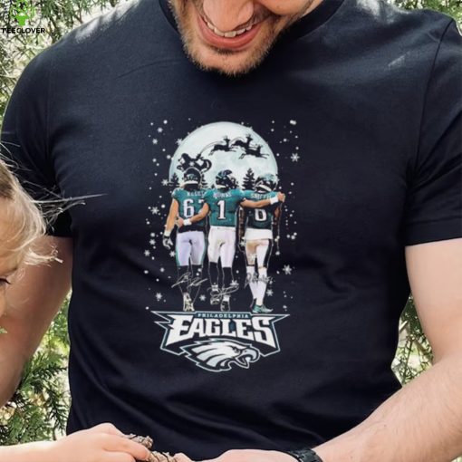 Philadelphia Eagles Kelce Chiefs Smith Snow Christmas Shirt