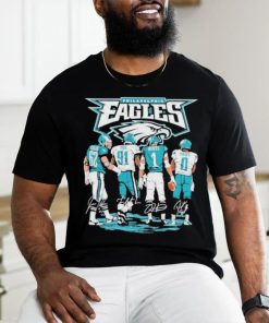 Philadelphia Eagles Kelce Cox Hurts and Swift Signatures hoodie, sweater, longsleeve, shirt v-neck, t-shirt