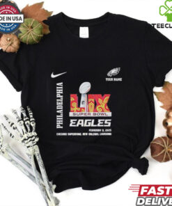 Philadelphia Eagles LIX Super Bowl Game 2025 shirt