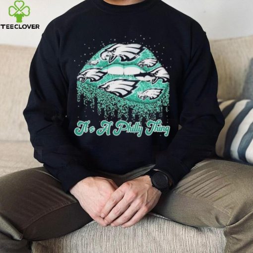 Philadelphia Eagles Lips Diamonds It’s A Philly Thing Shirt