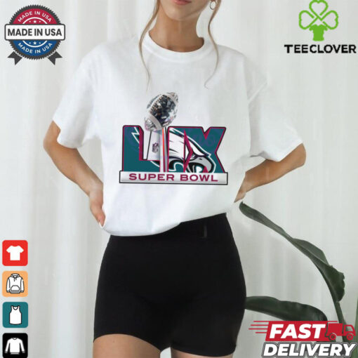 Philadelphia Eagles Lix Super Bowl Logo Trophy shirt
