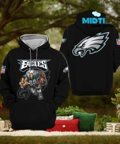 Philadelphia Eagles Logo 2023 All Over Printed Hoodie