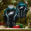 Philadelphia Eagles Logo Custom Name Hoodie