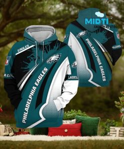 Philadelphia Eagles Logo Eagles Custom Name Hoodie